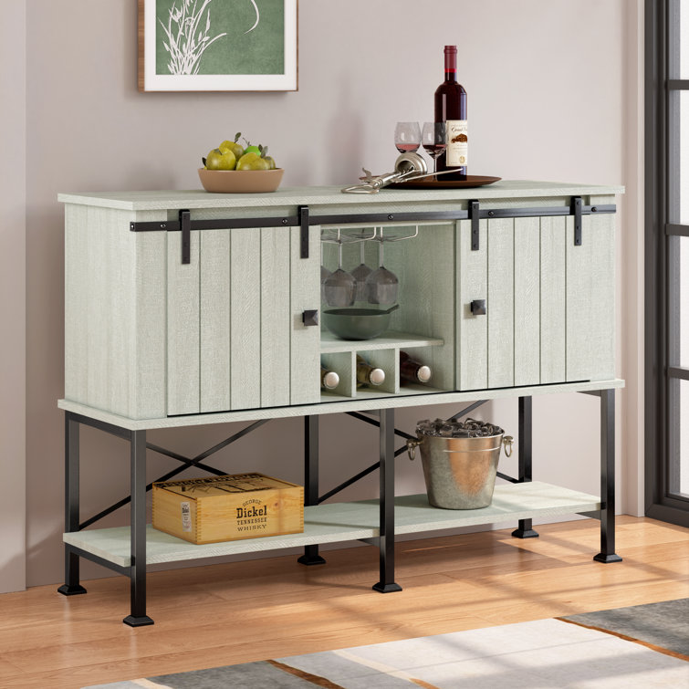 Sand & Stable Ilverny Bar with Wine Storage & Reviews Wayfair